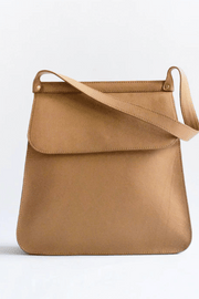 Sand leather brown sustainable hand bag