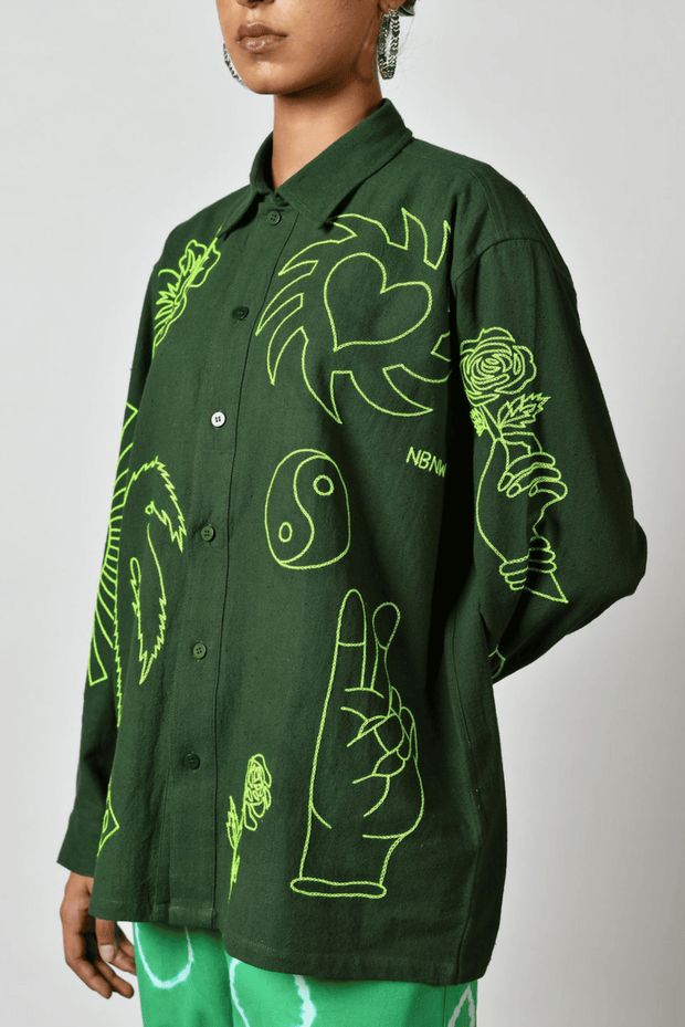 Keep It Classic Embroidered Shirt