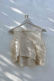 handwoven knitted chic fashionable women's clothing intricate detailing craftsmanship comfortable fit fashionable natural fabric sustainable brand
