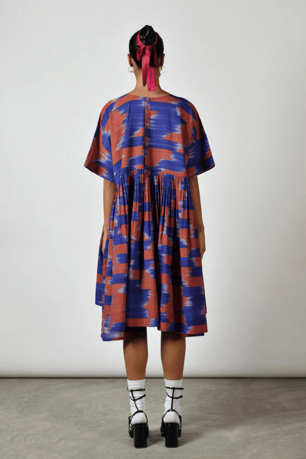 Summer Ikat Dover (Terracotta)