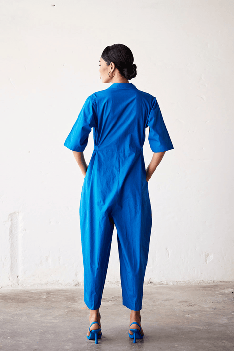 Cobalt Blue Jumpsuit