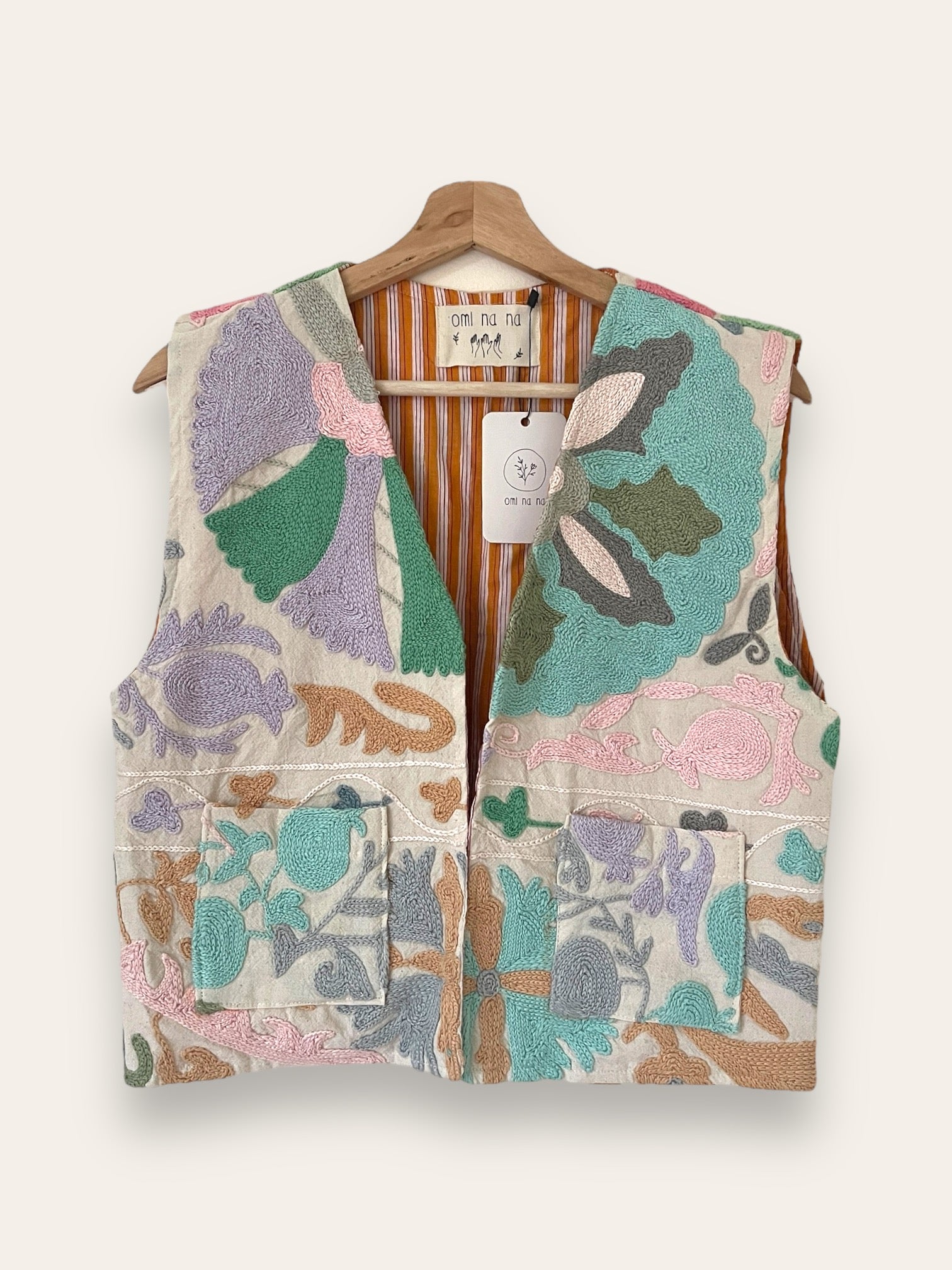 Rising Star Pastel Waistcoat (UK 8 - 10)