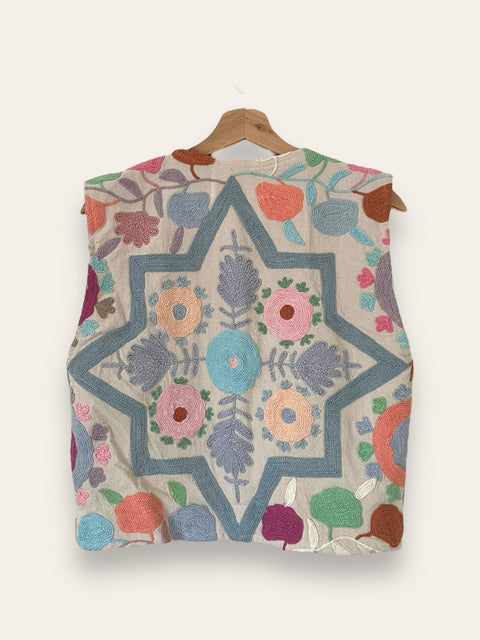 Rising Star Pastel Waistcoat (UK 8 - 10)