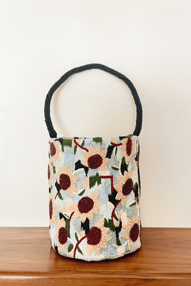 Blue Water Lily Bag