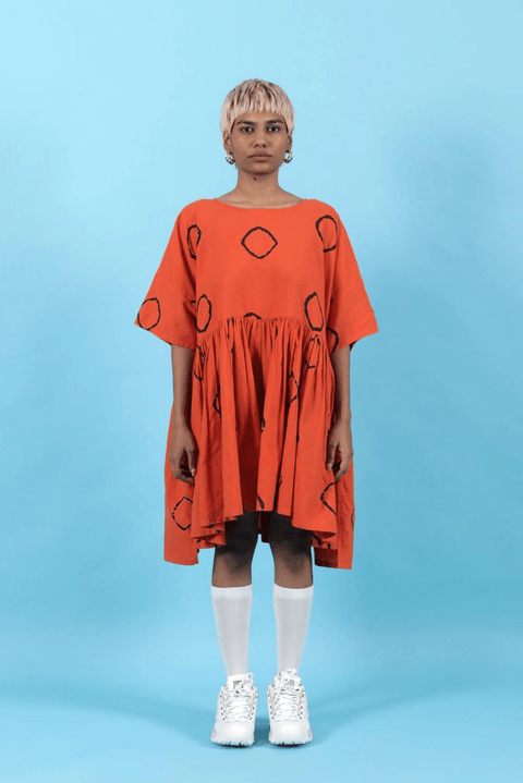 Terracotta Ring Mini Dover Dress