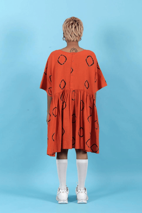 Terracotta Ring Mini Dover Dress