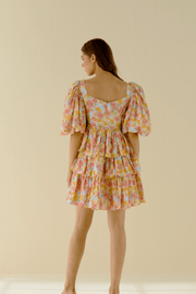 Doreen Mini Yellow Dress - S (UK 8)