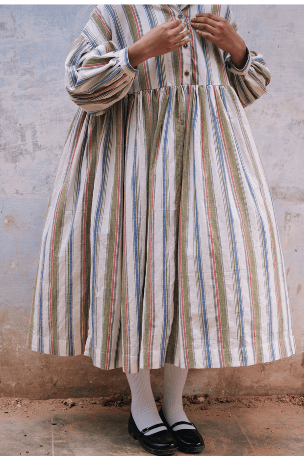 Grace Dress (Stripes)