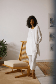 handloom khadi white cotton sustainable brand