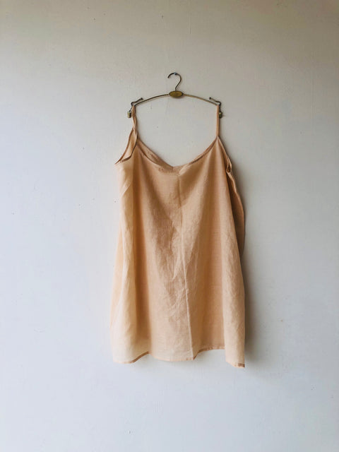 100% organic cotton slip for the feminist shirt dress in cotton silk