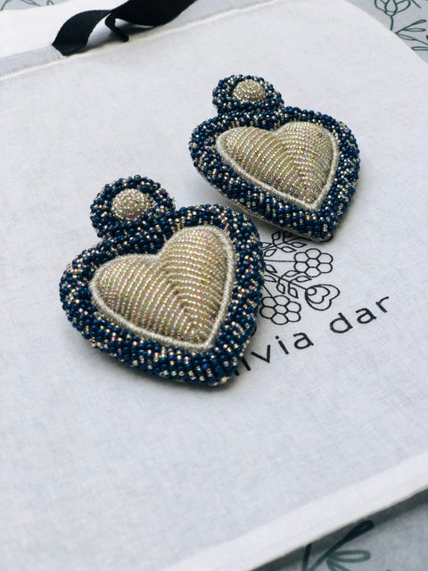 Blue & Silver Alghero Earrings