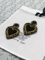 Black & Gold Alghero Earrings
