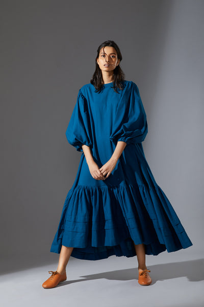 Shimma Blue Satin Mini Dress – Beginning Boutique