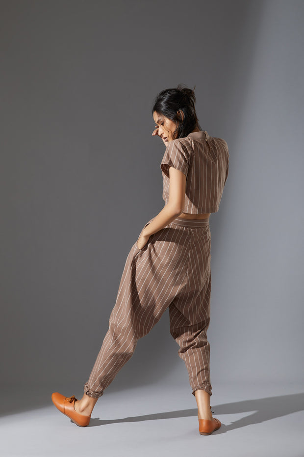 On Location Ribbed Top & Trouser Set