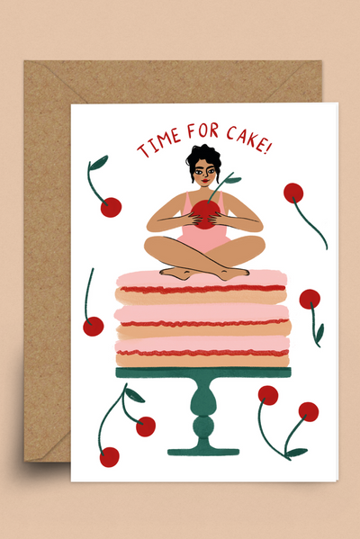Time for Cake Card