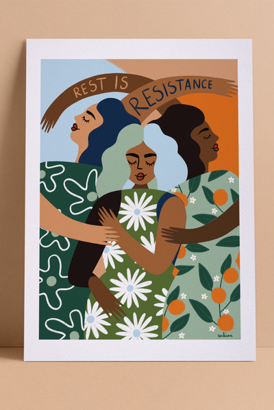 Rest Is Resistance Print