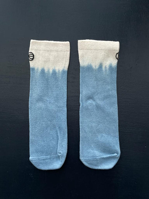 Dip-Dyed Indigo Socks